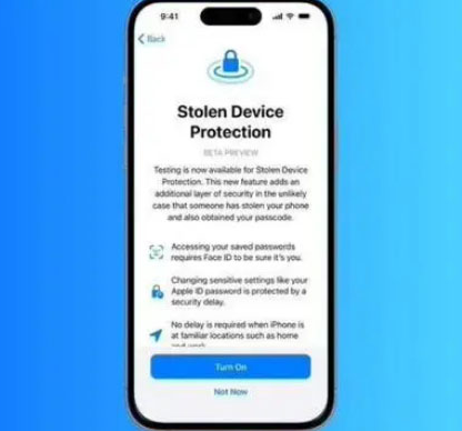扬州苹果授权维修店分享被盗设备保护功能开启方法 