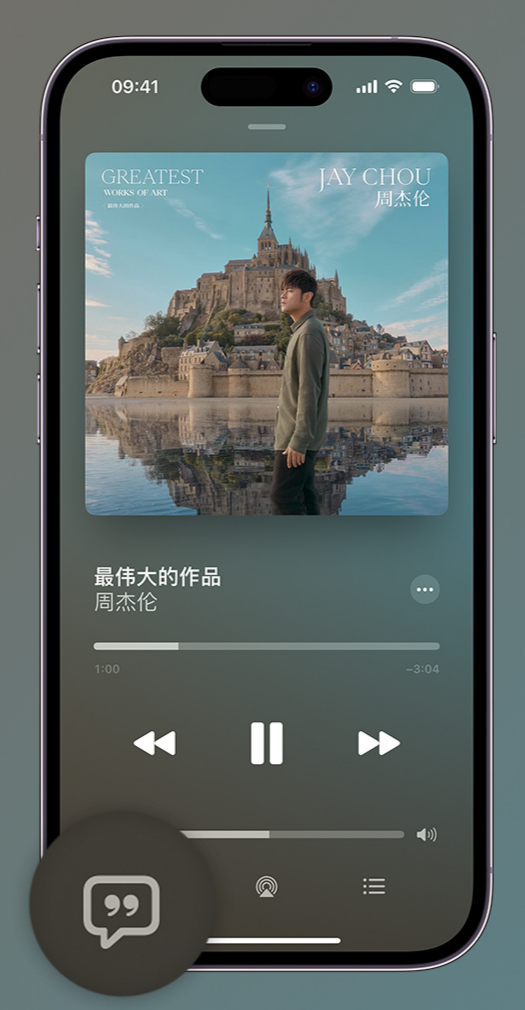 扬州iphone维修分享如何在iPhone上使用Apple Music全新唱歌功能 