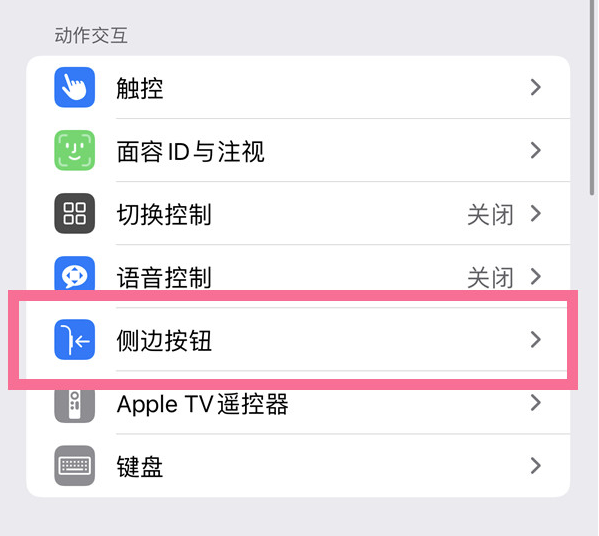 扬州苹果14维修店分享iPhone14 Plus侧键双击下载功能关闭方法 