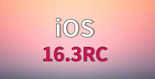 扬州苹果手机维修分享iOS 16.3 RC版升级_iOS 16.3 RC版一键刷机教程 